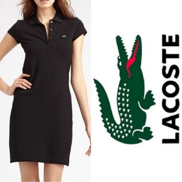 Lacoste Dresses & Skirts - Lacoste Stretch mini pique polo dress, size S